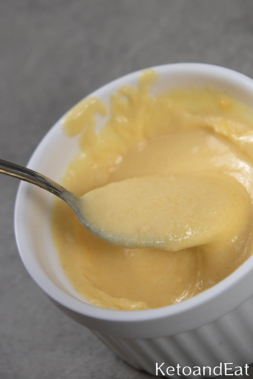 Zero Carb Cheddar Cheese Sauce