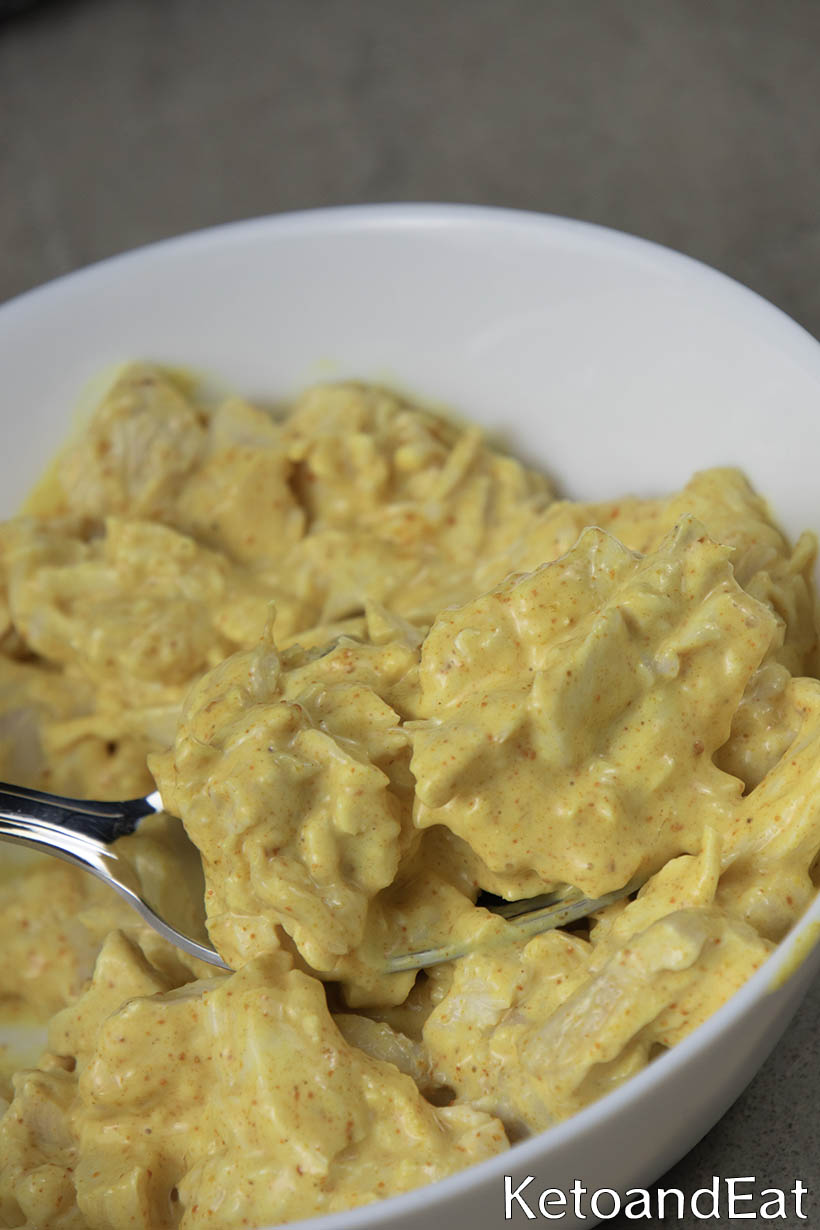 Zero Carb Chicken Salad