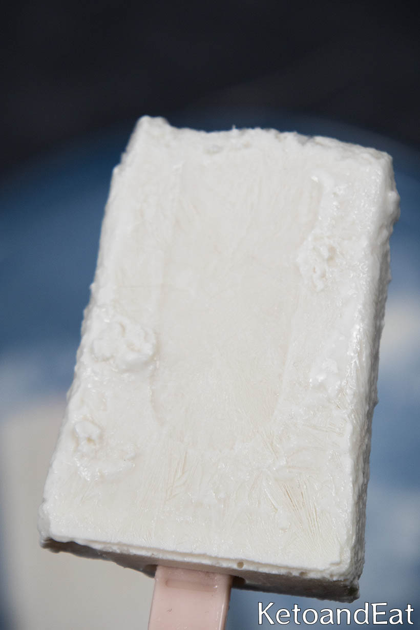 Zero Carb Creamy Popsicles