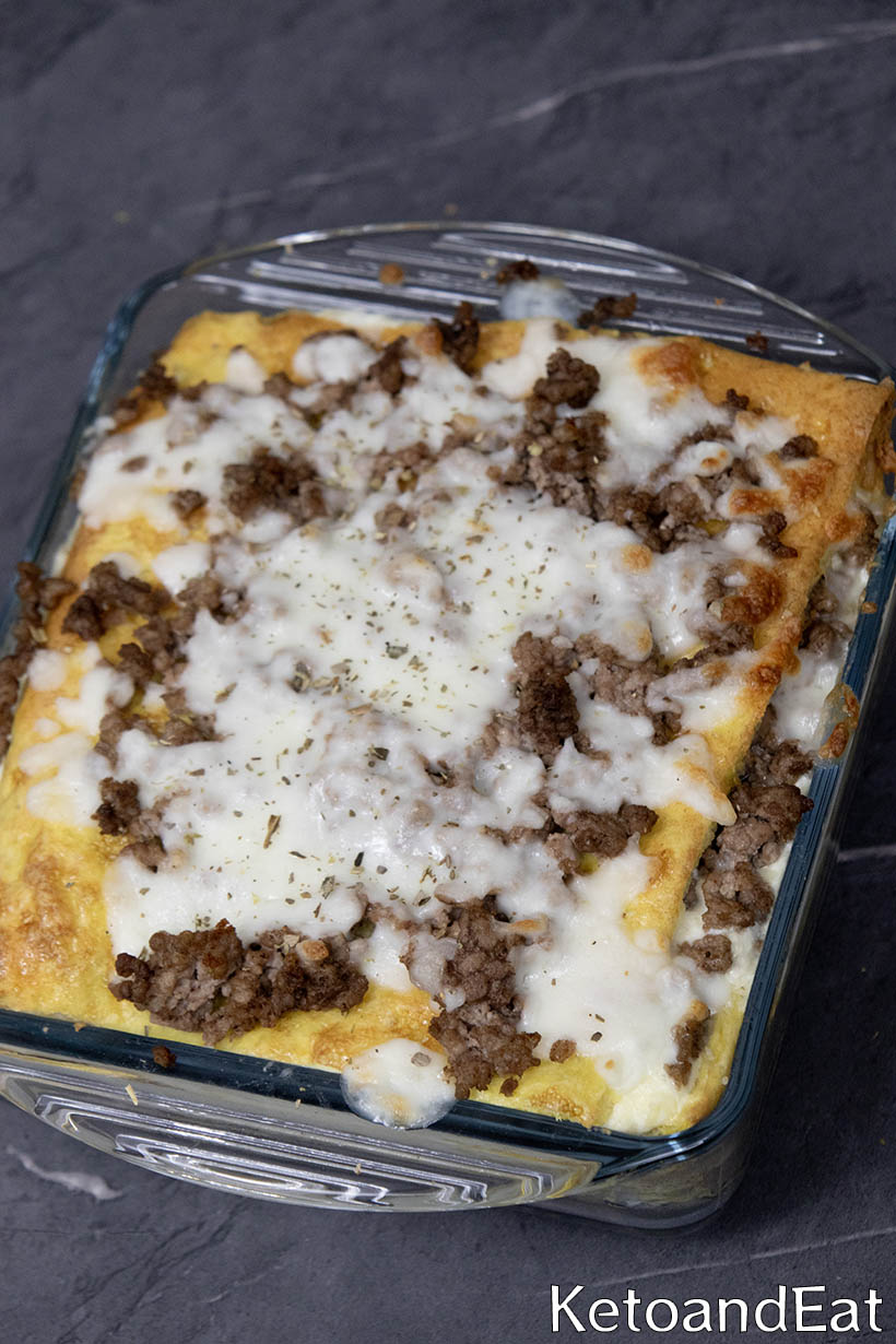 Zero Carb Lasagna