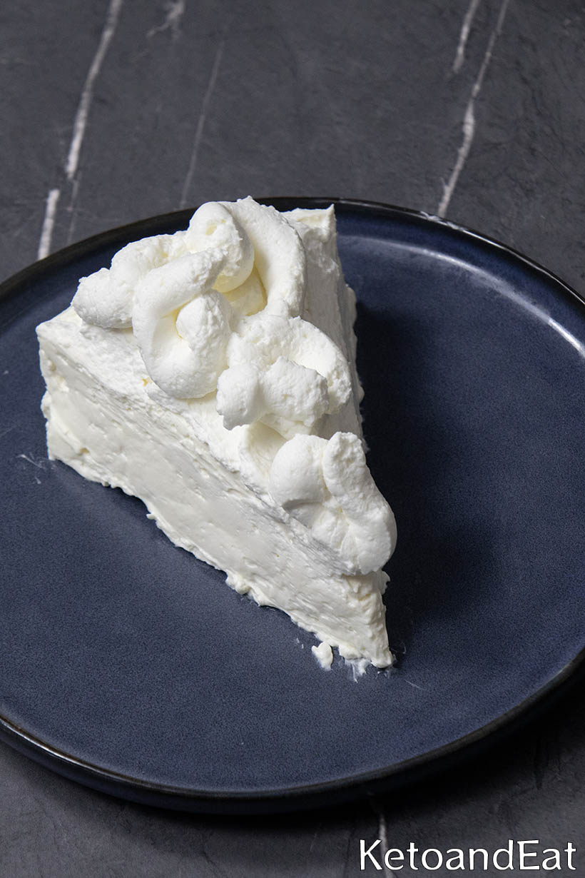 Zero Carb No Bake Cheesecake