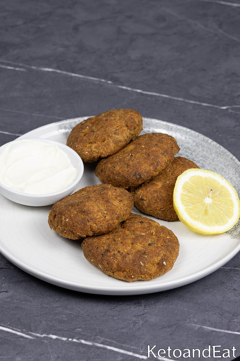 Zero Carb  Salmon Patties