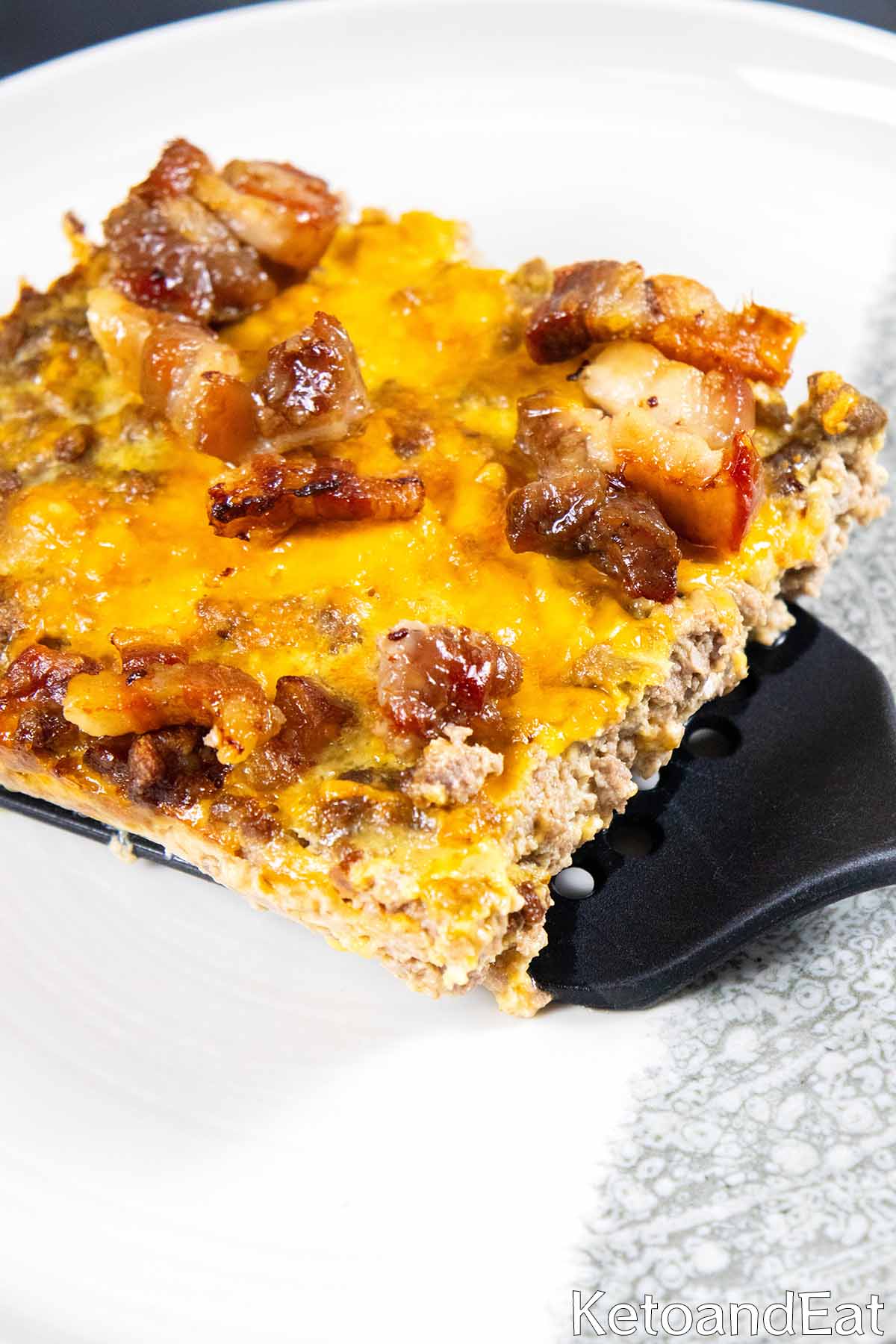 Carnivore Bacon Cheeseburger Pie