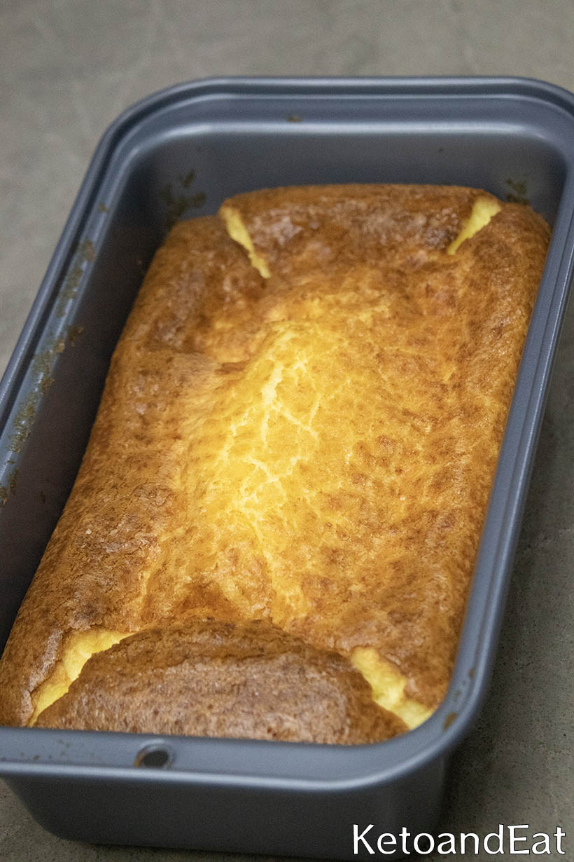 baked cream cheese bread