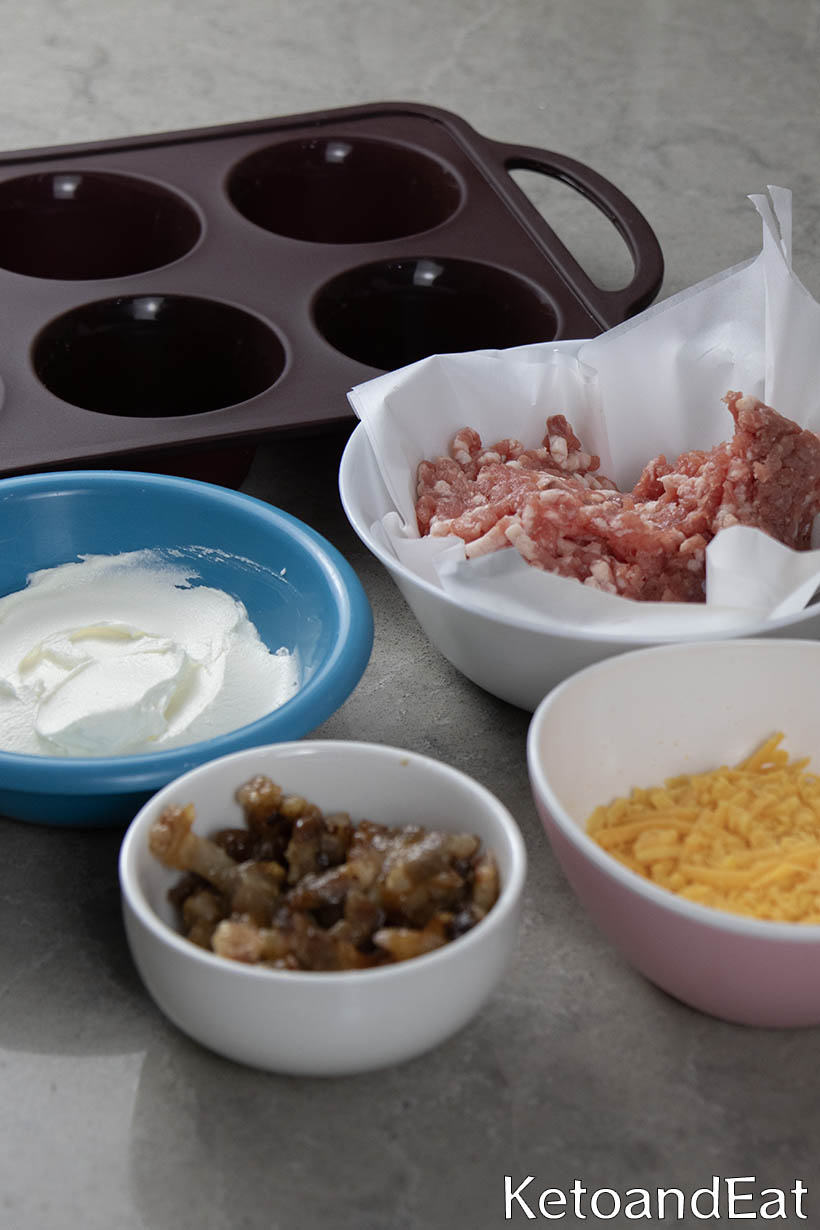 beef muffins ingredients