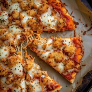 canned chicken pizza crust