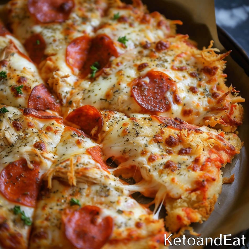 canned chicken pizza crust airfryandeat