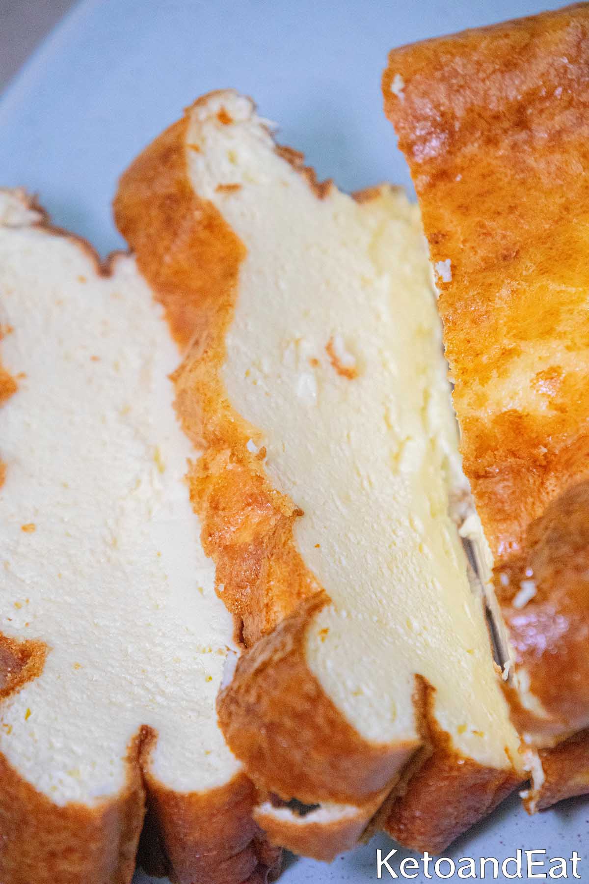 Carnivore Cream Cheese Egg Loaf