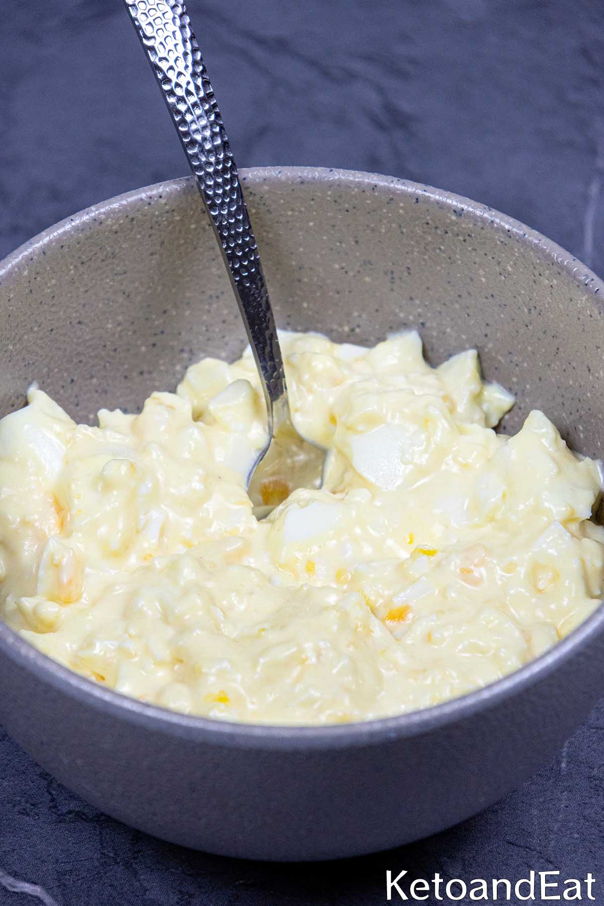 carnivore eggs salad