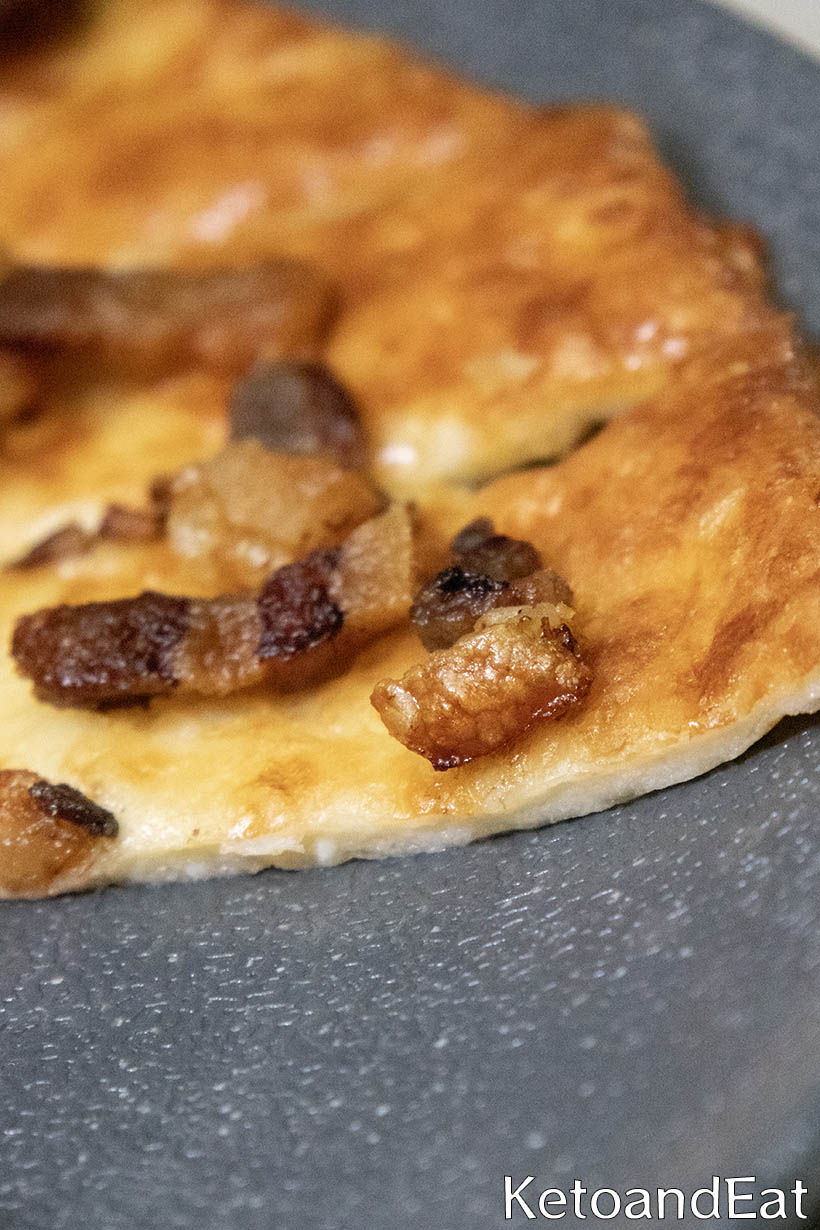 carnivore flatbread with bacon