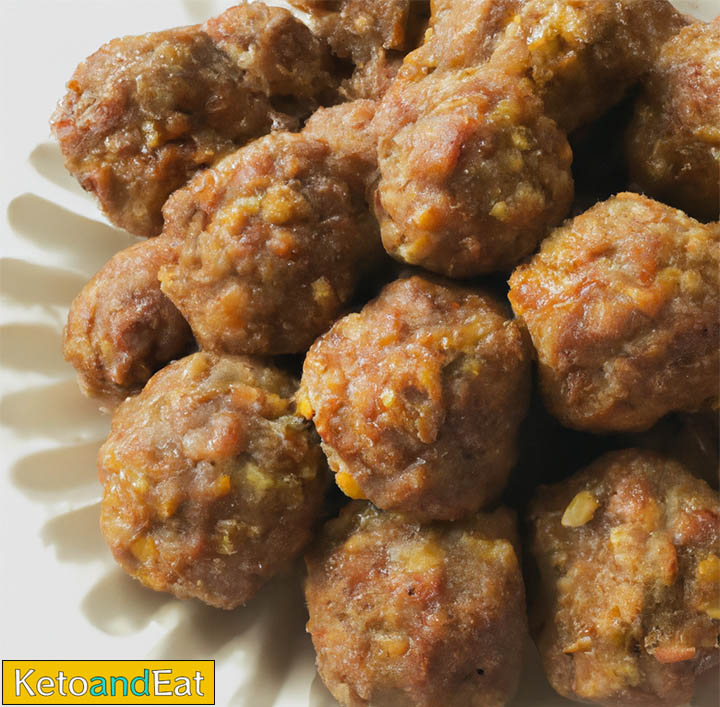Carnivore Meatballs: Easy Recipe - Zero Carbs | KetoAndEat