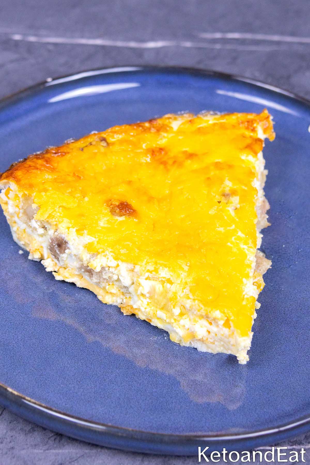 Carnivore Crustless Bacon & Egg Pie