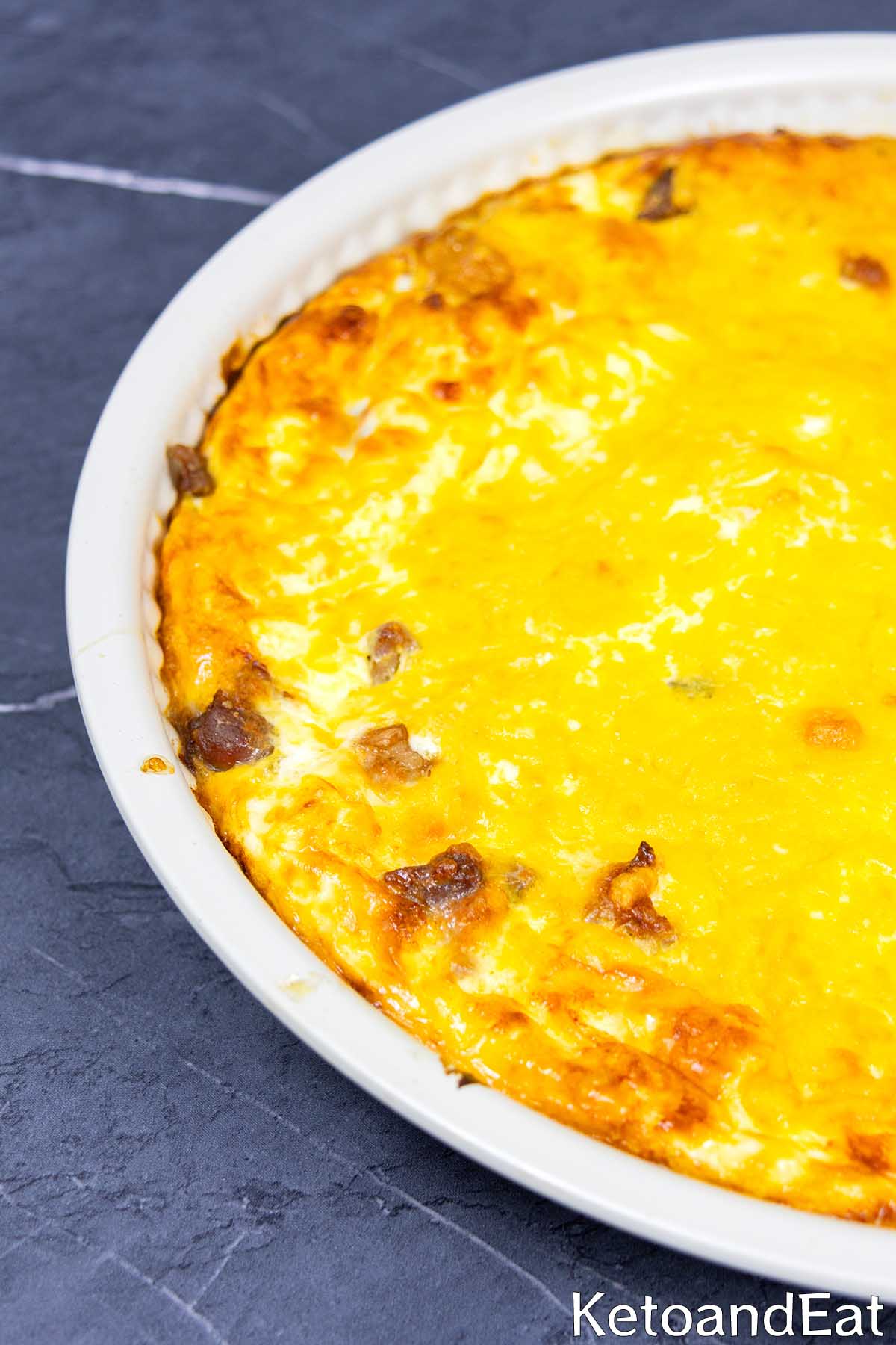 carnivore pie with bacon