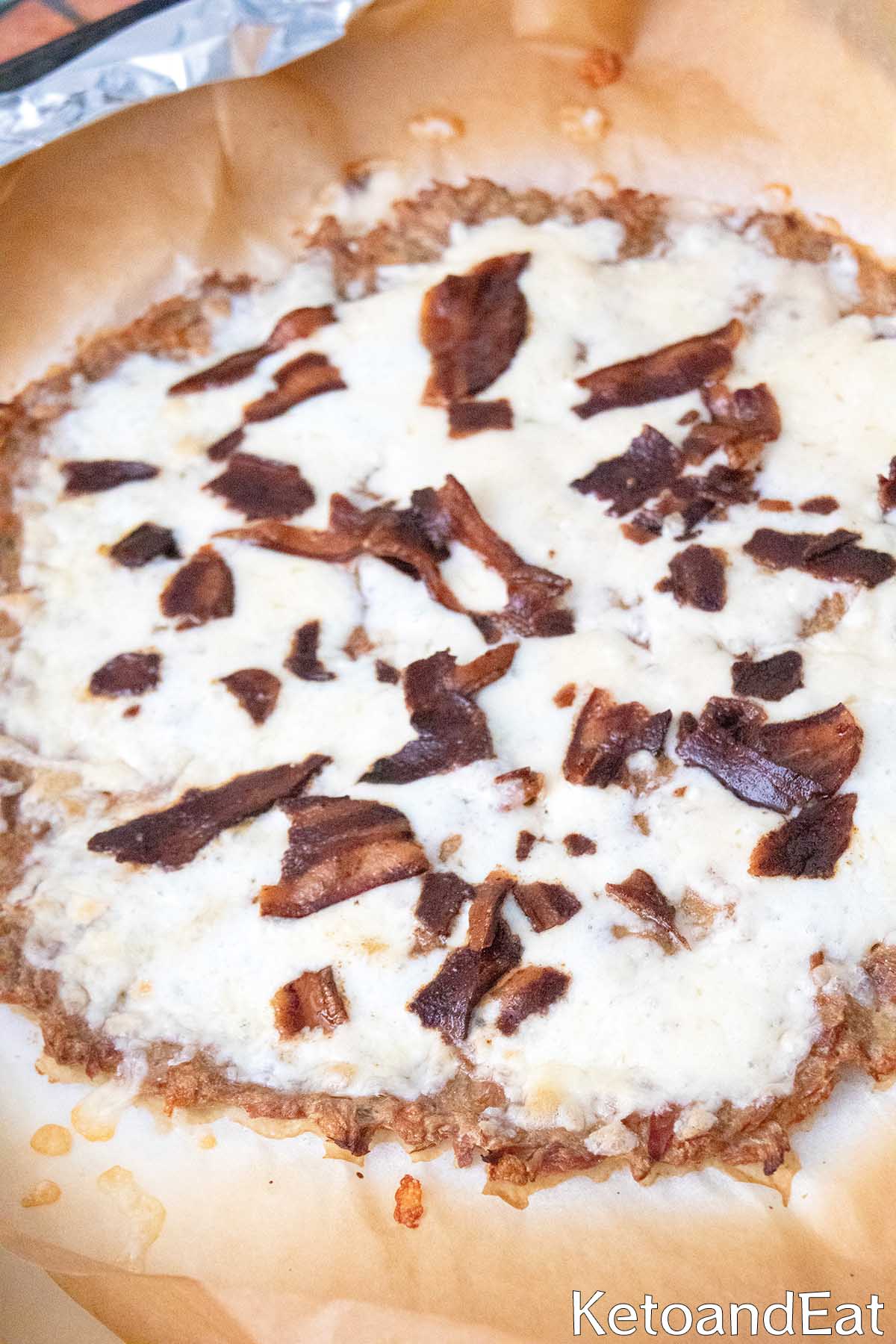 carnivore pizza crust from tuna