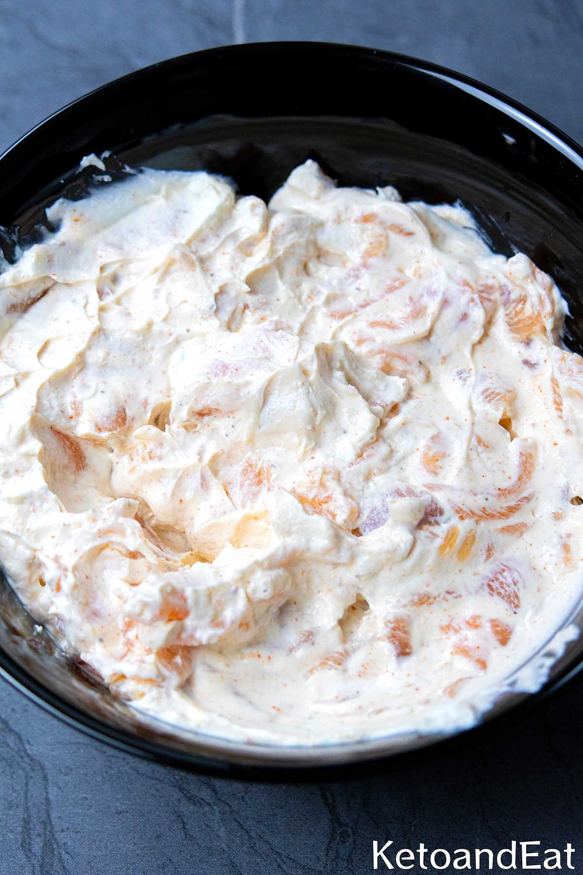 carnivore salmon dip