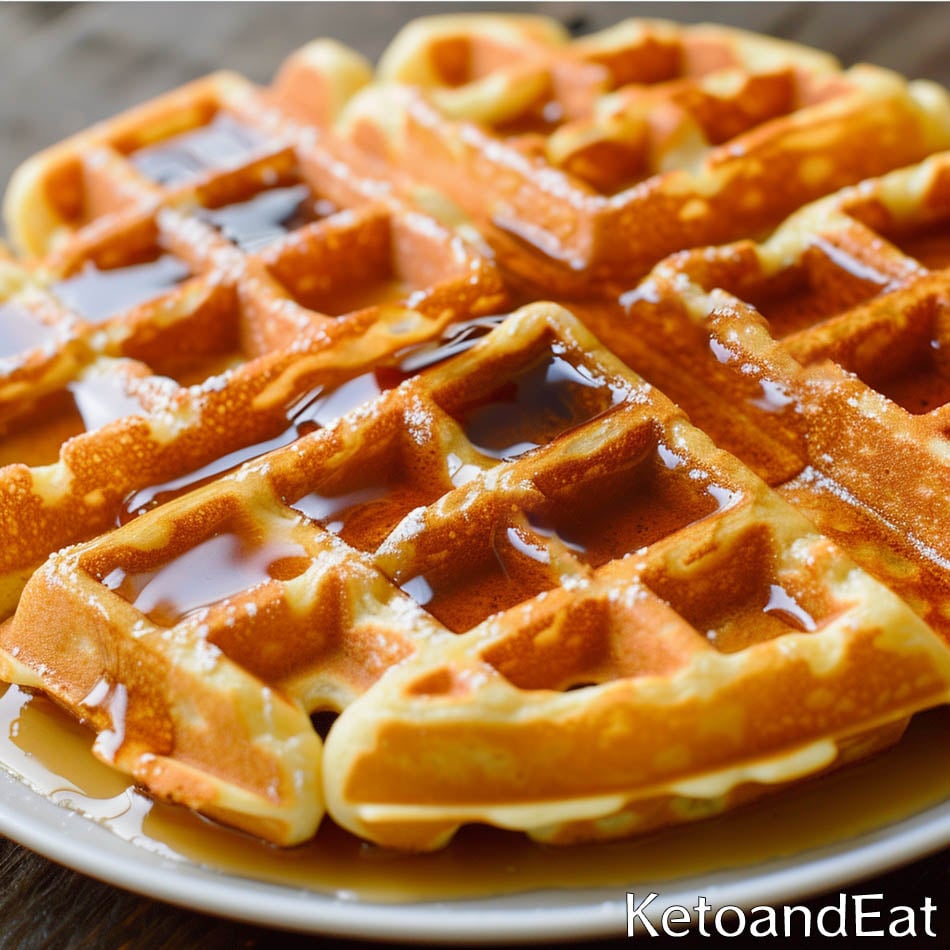 Carnivore Waffles: Zero Carb (Only 2 Ingredients) | KetoAndEat