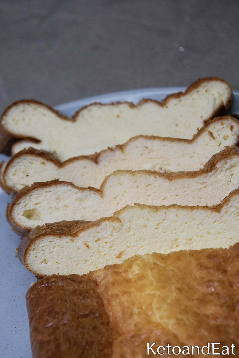 cream cheese eggs bread