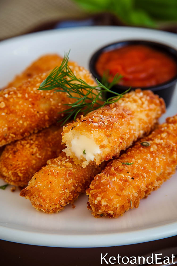 double coated cheese sticks