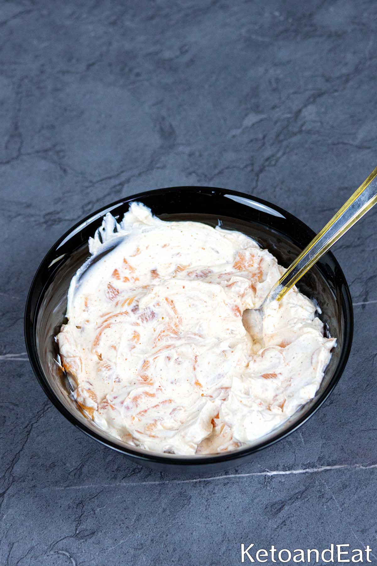 easy carnivore salmon dip