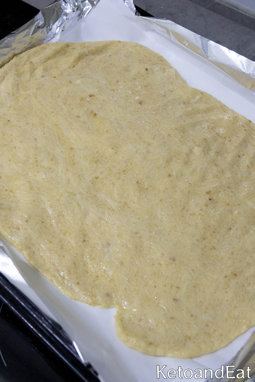 flatbread before baking
