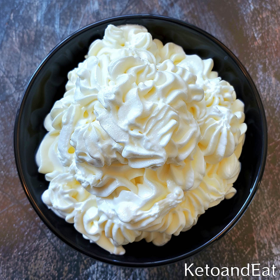 keto carnivore whipped cream