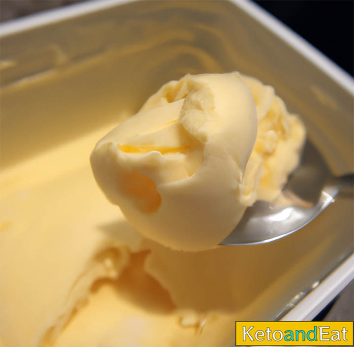 keto lemon custard ice cream