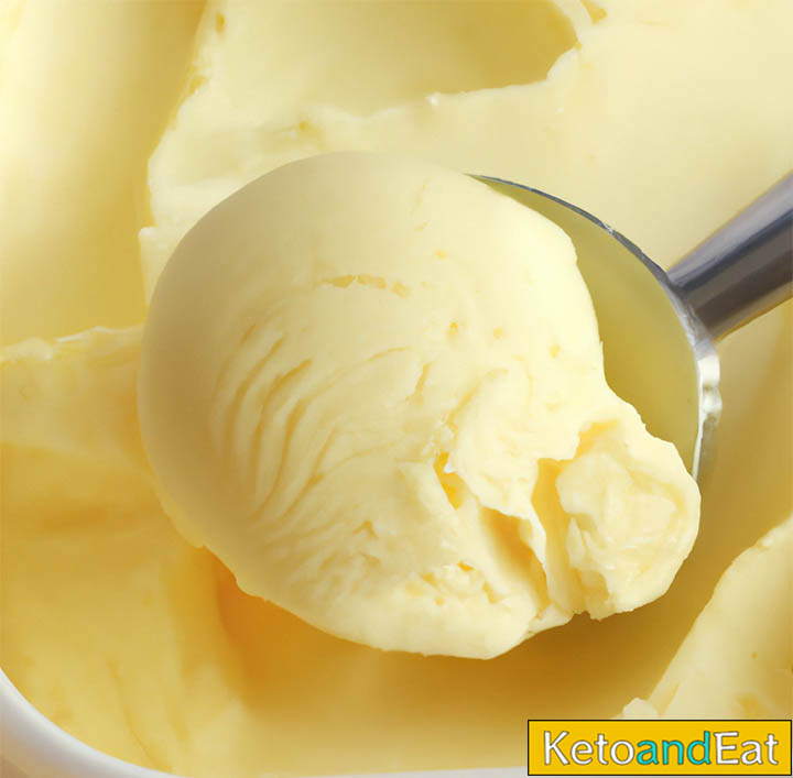 keto lemon ice cream