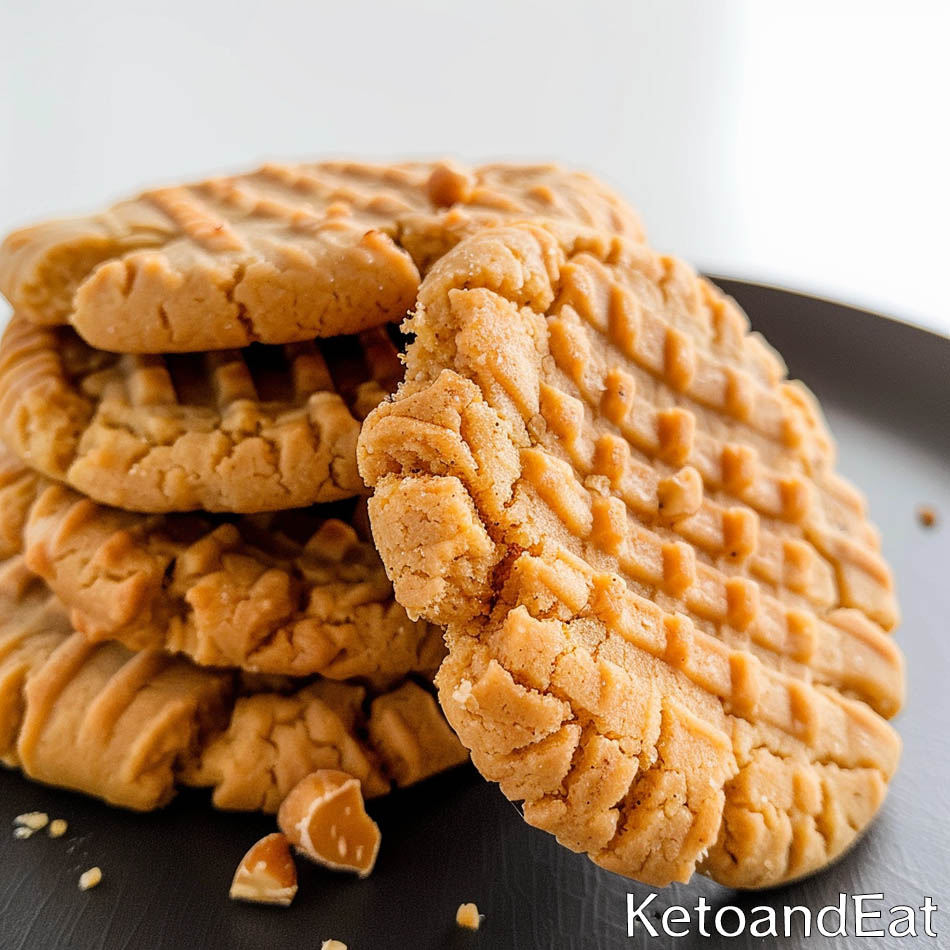 keto peanut butter cookies with protein powder