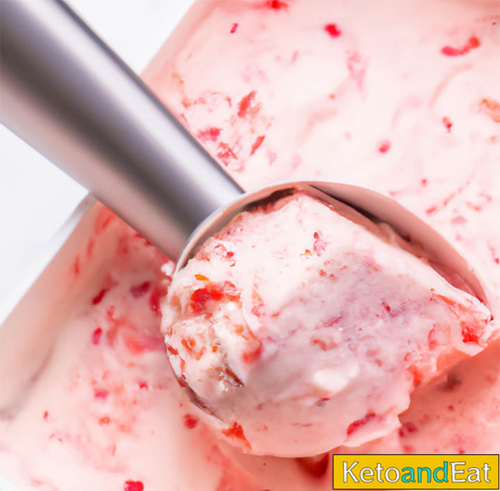 keto strawberry ice cream recipe 