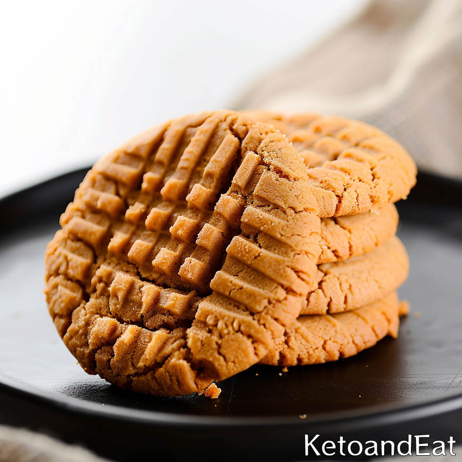 low carb peanut butter protein cookies