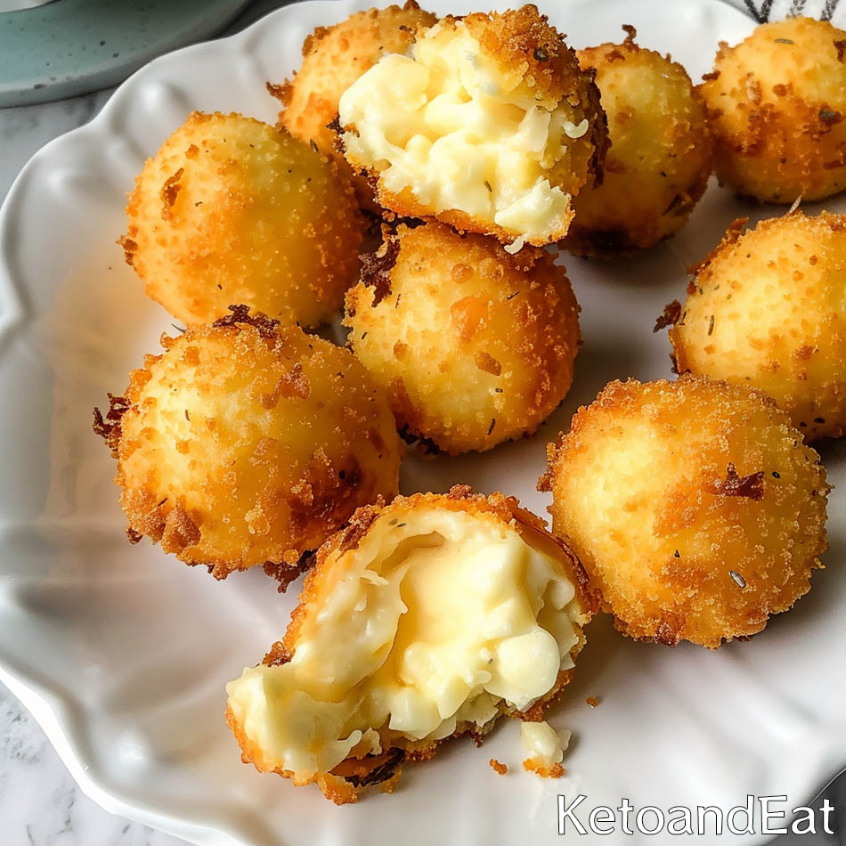 making keto cheese balls 