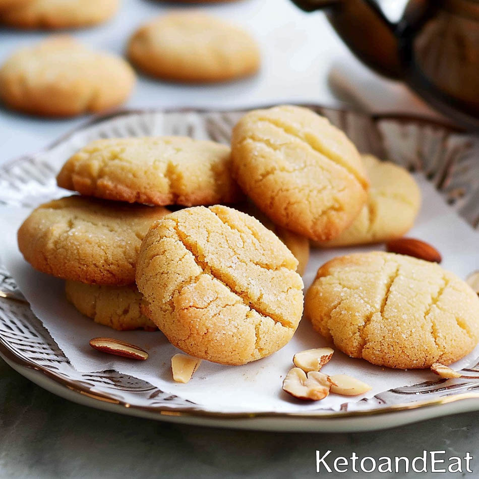 Keto Almond Cookies: Easy & Perfect Texture | KetoAndEat