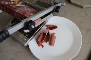 beef liver meat slicer machine