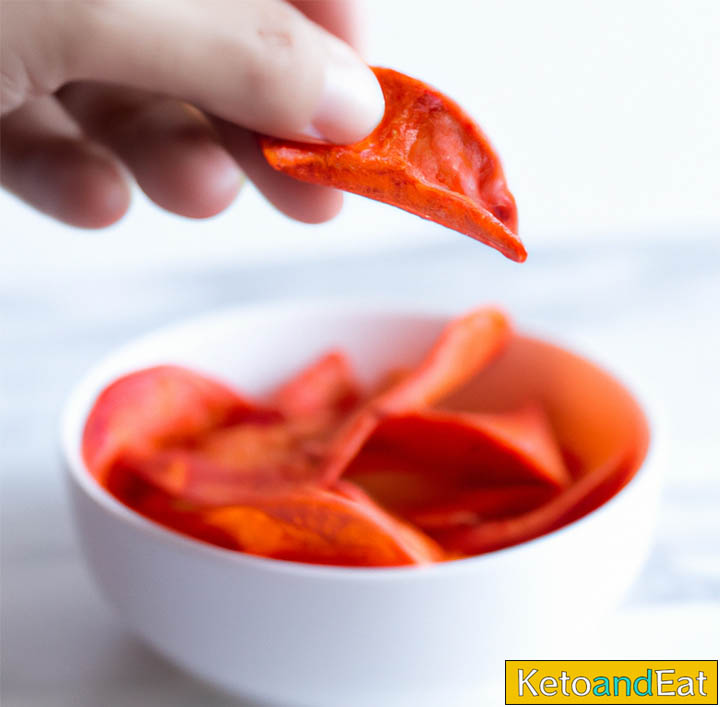 microwave pepperoni chips