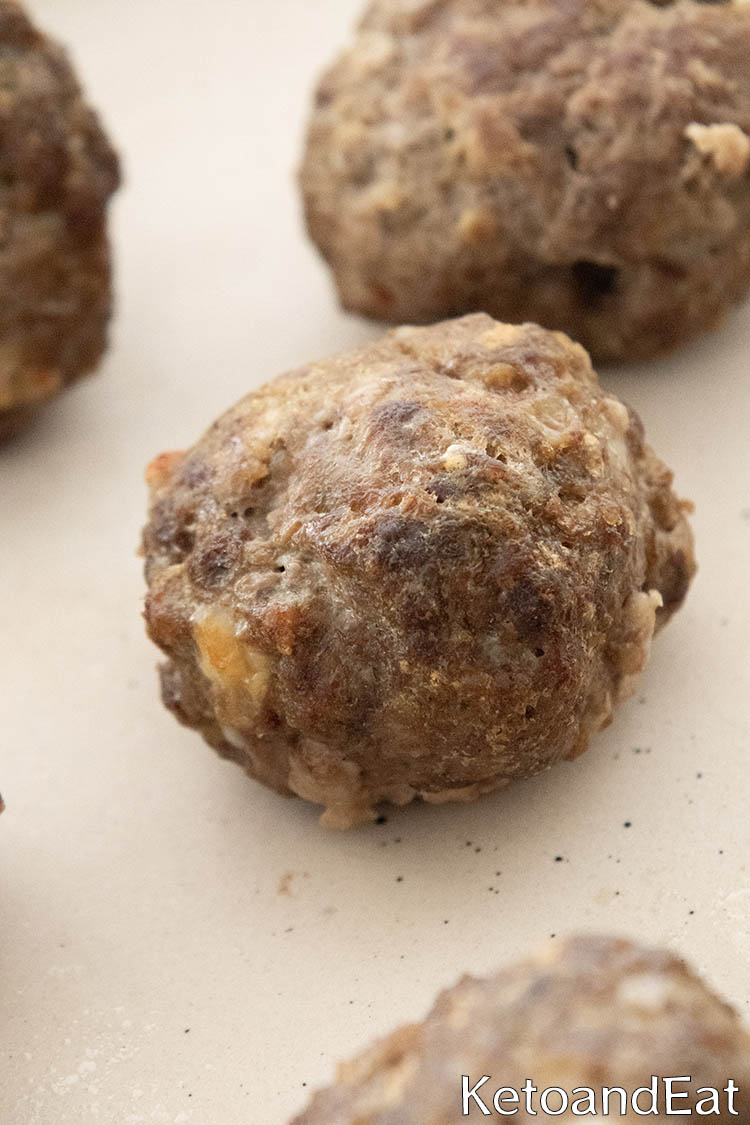 zero carb meatballs